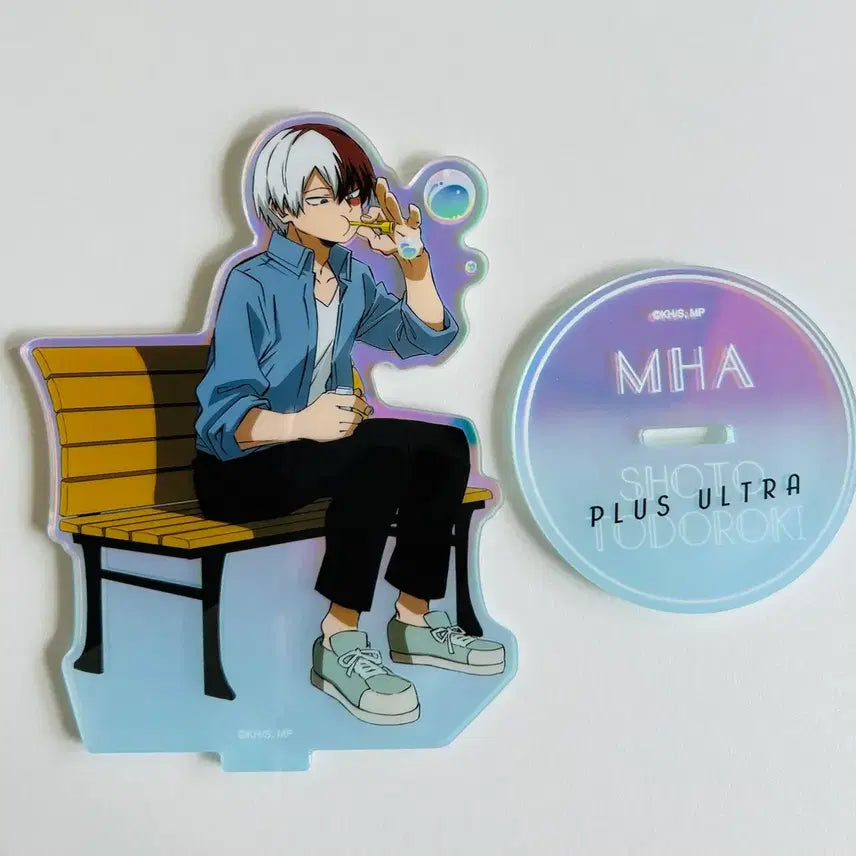 [BUNJANG] My Hero Academia Todoroki Shoto "Bubble Aurora" Acrylic Stand / 나히아 히로아카 토도로키 쇼토 비눗방울 오로라 아크릴 스탠드
