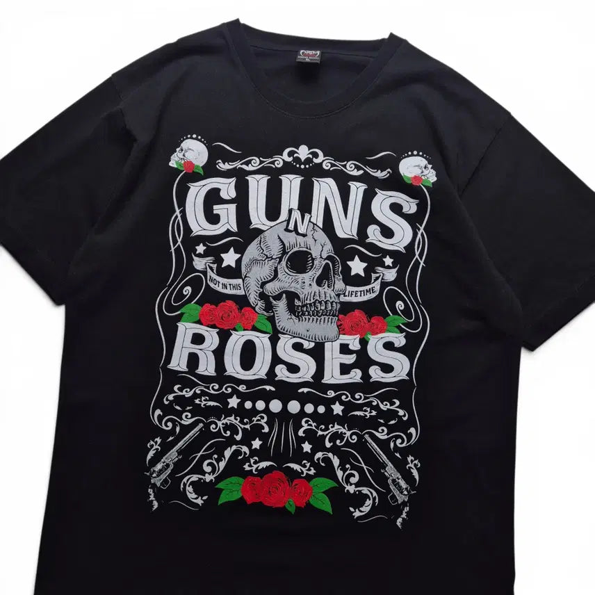 [BUNJANG] ROCKVOLUTION Guns N' Roses Graphic T-Shirt XL / [3일간 20%할인] [XL] ROCKVOLUTION 건즈앤로지스 그래픽 티셔츠