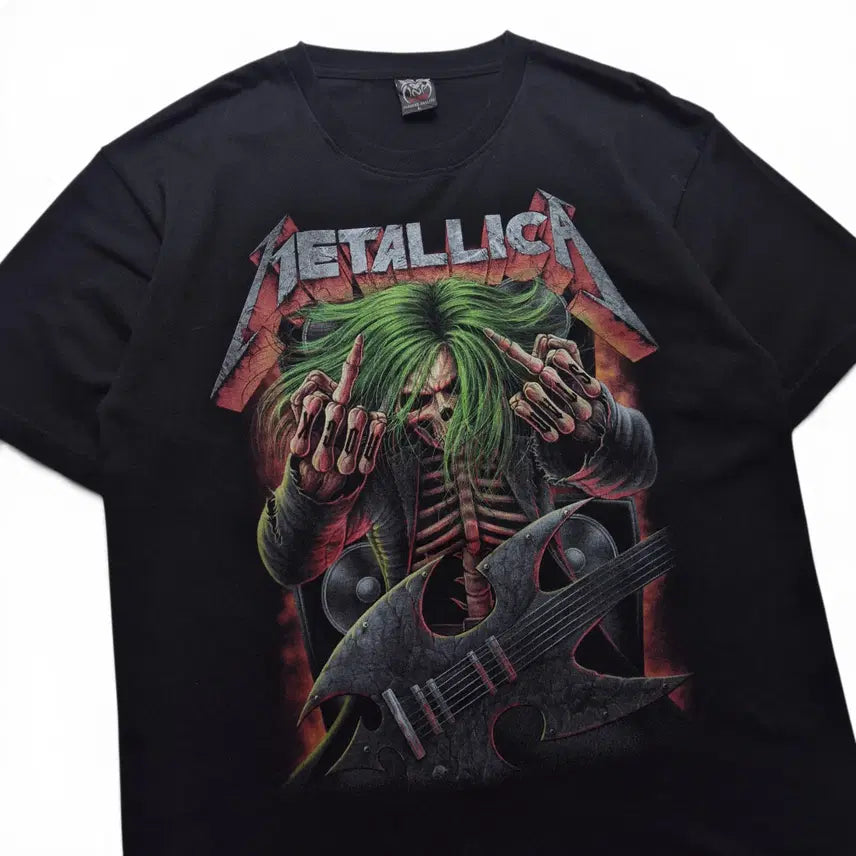 [BUNJANG] ROCKVOLUTION Metallica Graphic T-Shirt (Size L) / [3일간 20%할인] [L] ROCKVOLUTION 메탈리카 그래픽 티셔츠