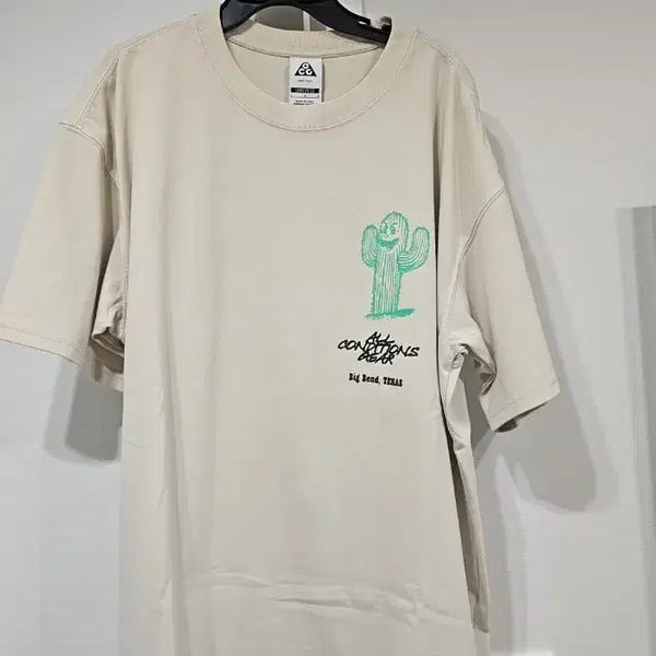 [BUNJANG] Nike ACG Short Sleeve T-Shirt Beige L / 나이키 ACG 반팔티 베이지 L