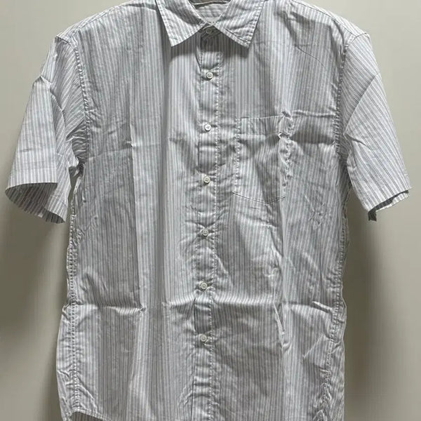 [BUNJANG] Union Blue Stripe Sunday Shirt - Violet (M Size) / [M사이즈] 유니온블루 스트라이프 선데이셔츠 바이올렛