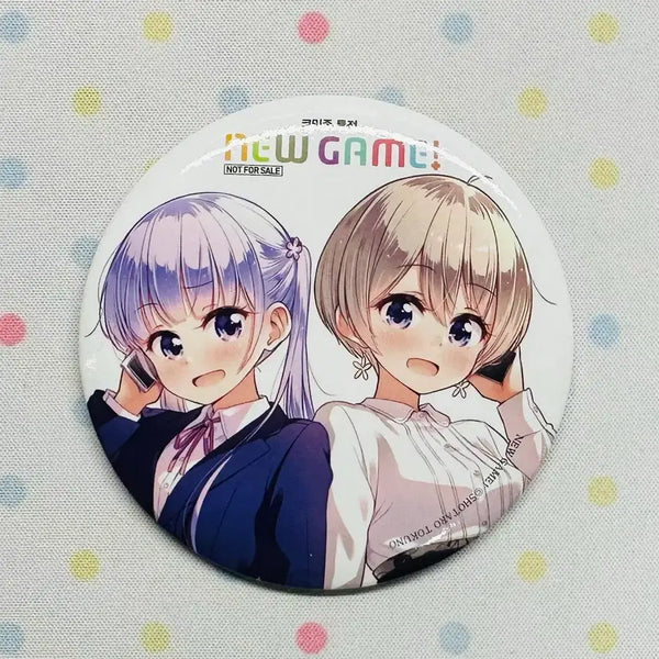 [BUNJANG] New Game! Character Badge / 뉴 게임! 뱃지