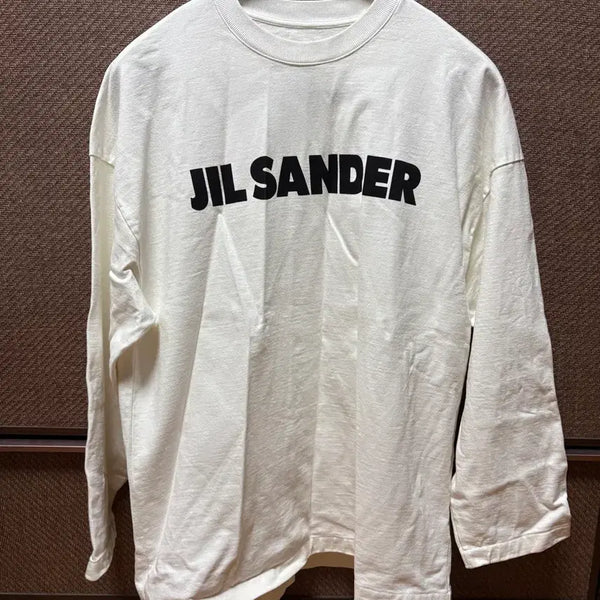 [BUNJANG] Jil Sander Long Sleeve T-Shirt White / 질샌더 JIL SANDER 긴팔 티셔츠 화이트