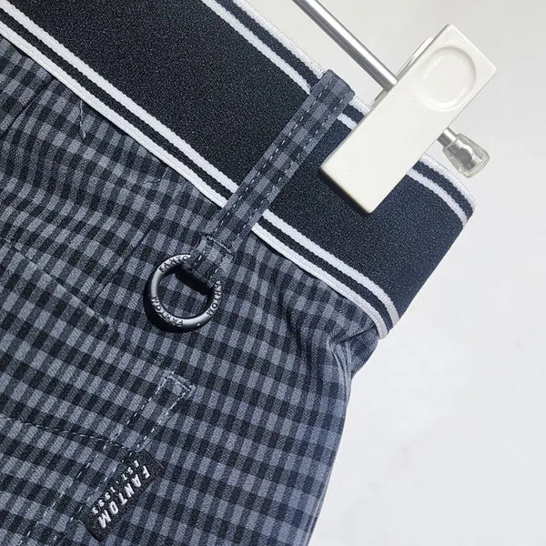 [BUNJANG] Vintage Zone Phantom Golf Plaid Pants (Size S) / 빈티지존 팬텀 골프 체크 바지 S