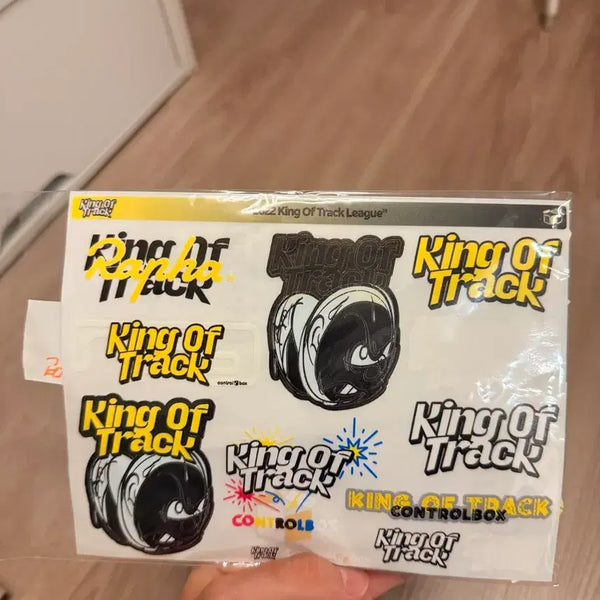 [BUNJANG] King of Track Pixy Decal Control Box Sticker / 킹오브트랙 픽시 데칼