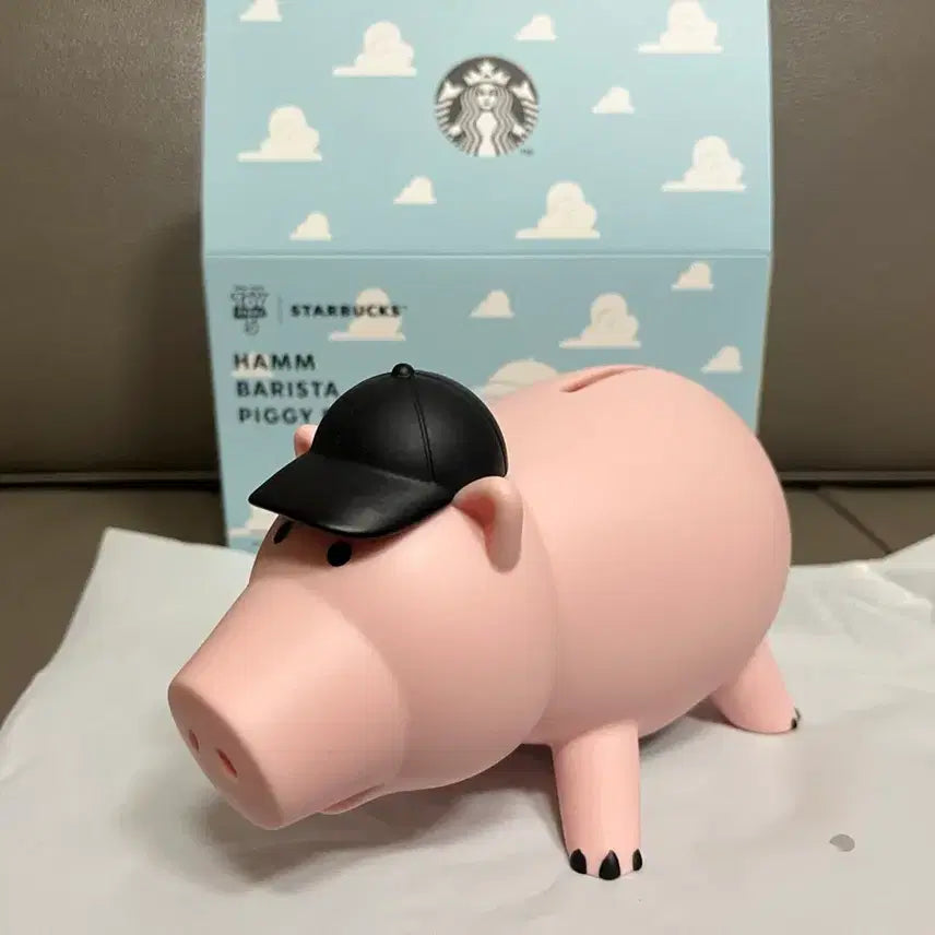 [BUNJANG] Starbucks x Toy Story "Ham" Piggy Bank / 스타벅스 토이스토리 콜라보 정품 햄 피기뱅크
