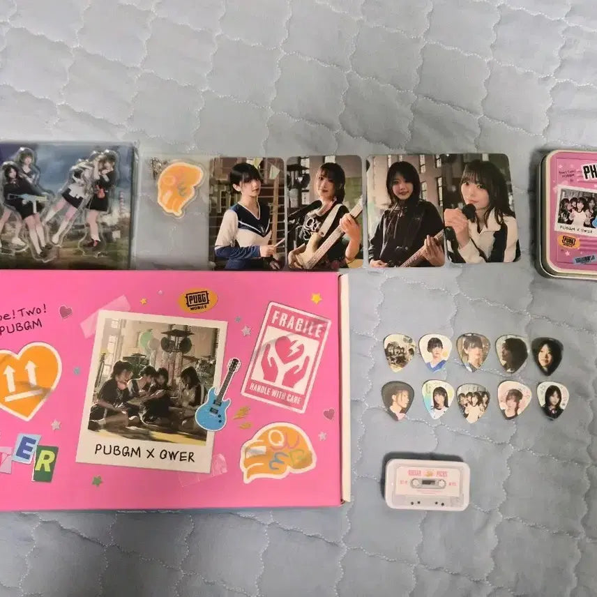 [BUNJANG] QWER Battlegrounds Collaboration Limited Goods / qwer 배틀그라운드 콜라보 한정굿즈