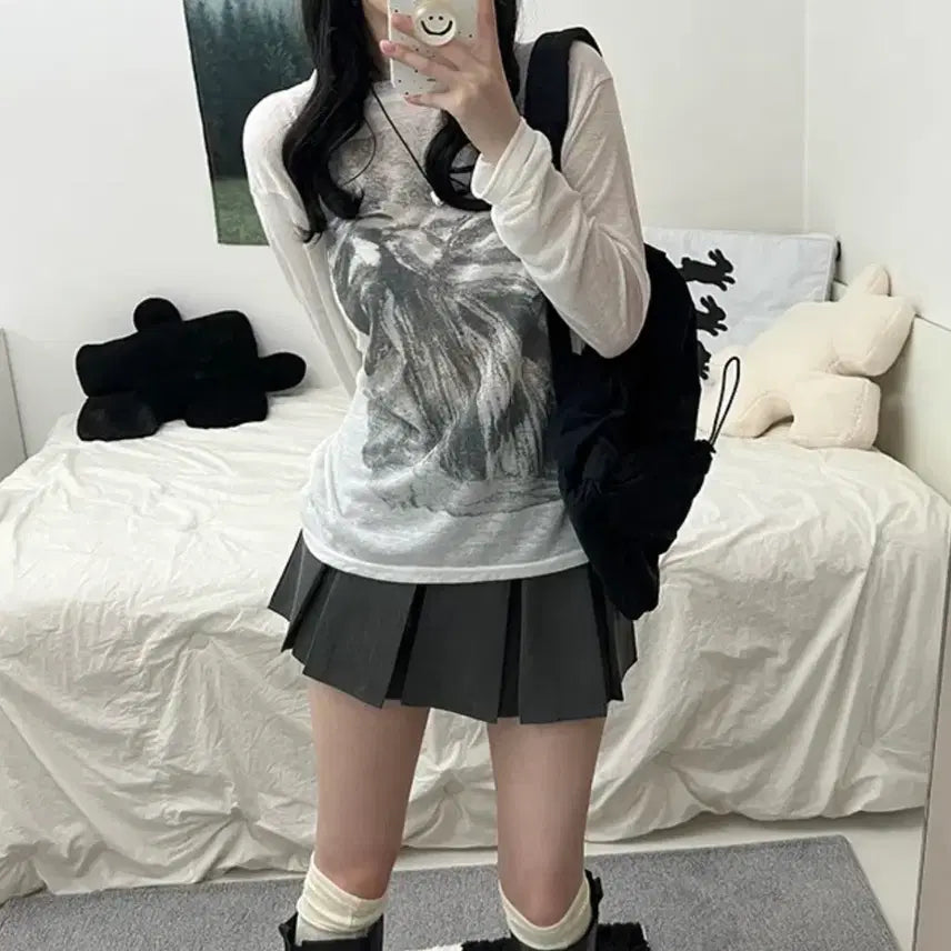 [BUNJANG] High Teen Mini Skirt / 하이틴 미니 스커트