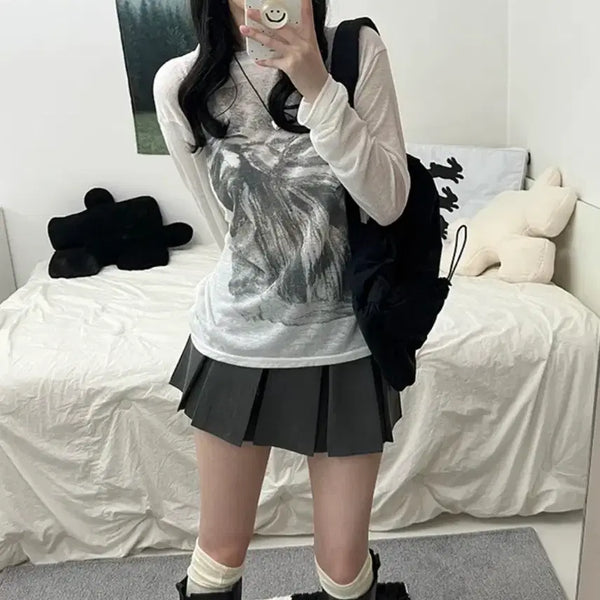 [BUNJANG] High Teen Mini Skirt / 하이틴 미니 스커트