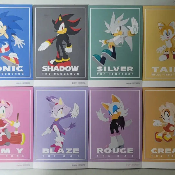 [BUNJANG] Sonic the Hedgehog Character Cards / 소닉 더 헤지혹 캐릭터카드
