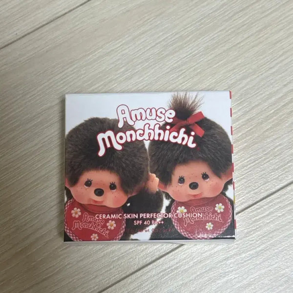 [BUNJANG] Amuse Monchhichi Ceramic Perfector Cushion 1.5 Natural / 어뮤즈 몬치치 세라믹 퍼팩터 쿠션 1.5내추럴
