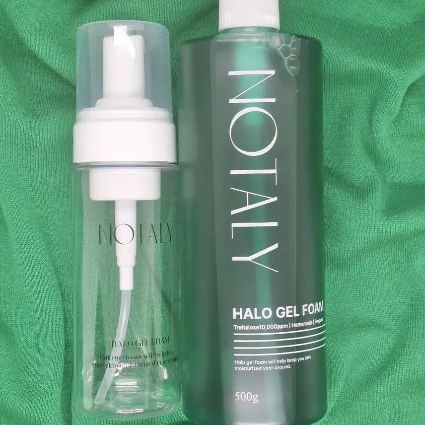 [BUNJANG] Notalie Halo Gel Foam Bottle Set / 노탈리 할로 겔 폼 공병증정