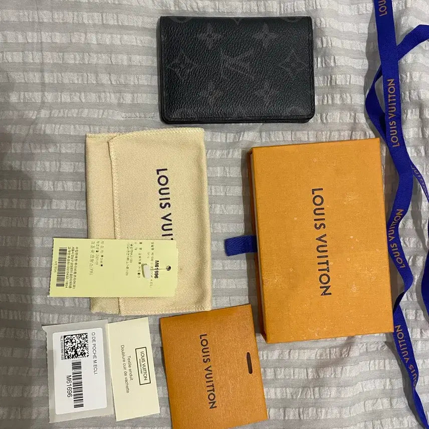 [BUNJANG] Louis Vuitton Monogram Pocket Organizer Black / 루이비통 포켓오거나이저