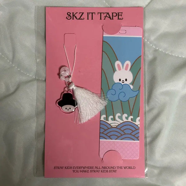 [BUNJANG] Stray Kids D.I.Y Popup MD Lee Know Ribbit Bookmark (Sealed) / 원가이하 미개봉)스키즈 스키주 두잇 팝업 md 리노 리빗  북마크