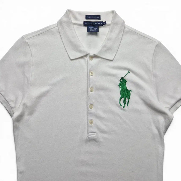 [BUNJANG] Polo Ralph Lauren Big Pony Slim Fit PK Collar T-shirt White / [3일간 20%할인] [L] 폴로 랄프로렌 빅포니 슬림핏 PK 카라티 화이트