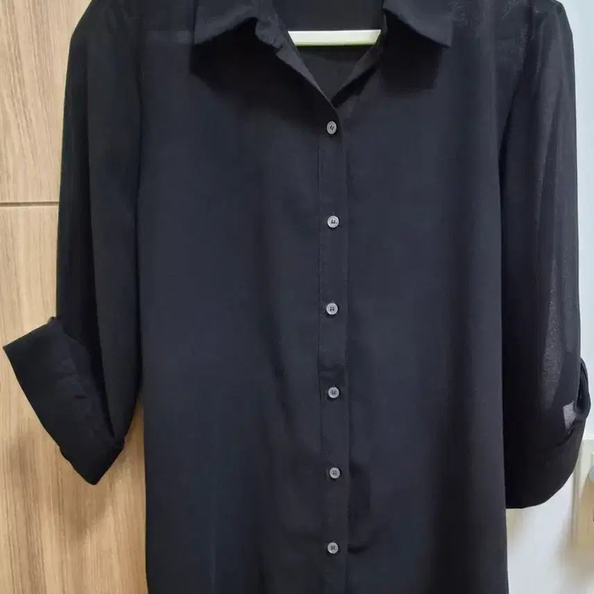 [BUNJANG] Black Summer Blouse / 블랙 여름 블라우스