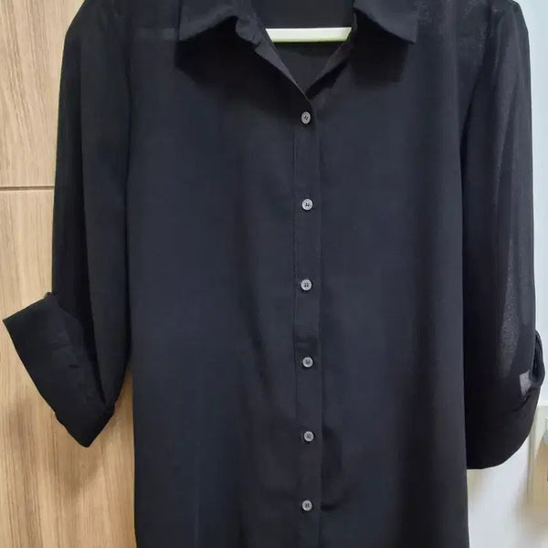 [BUNJANG] Black Summer Blouse / 블랙 여름 블라우스