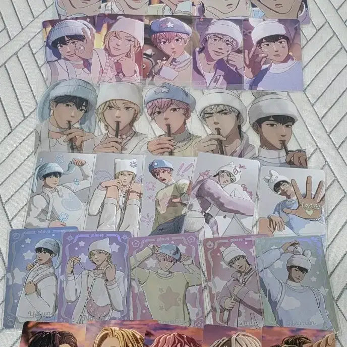 [BUNJANG] PLAVE Ppoo Photocard Bundle Set / 플레이브 뿌우 포카 일괄양도 107장