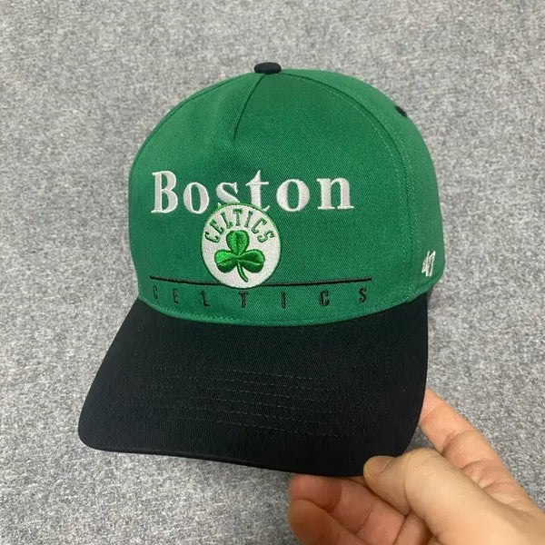 [BUNJANG] 47Brand Boston Celtics Two-Tone Snapback Cap / 47브랜드 NBA보스턴 셀틱스 투톤 스냅백 캡