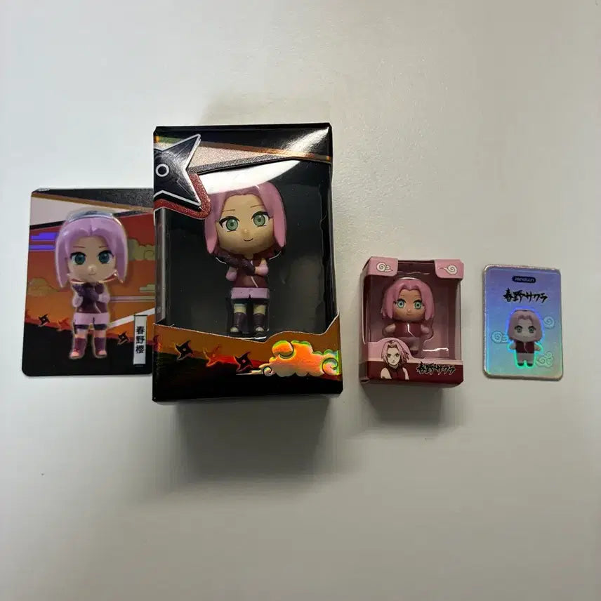 [BUNJANG] Naruto Sakura Mini Box Rice Grain Figure / 나루토 사쿠라 미니박스 쌀알 피규어, 미니피규어