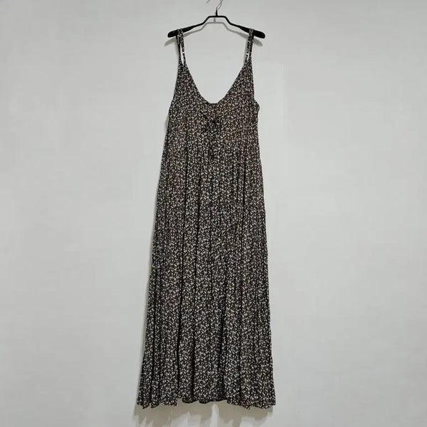 [BUNJANG] Wrinkled Long Dress / 주름링클 롱원피스