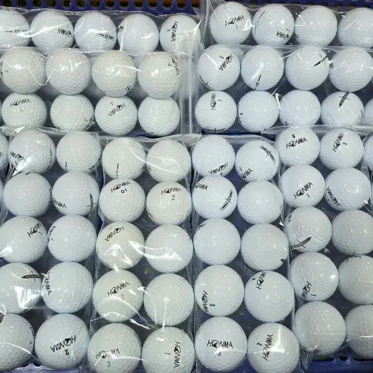 [BUNJANG] Honma Golf Balls (A+ Grade) - 100 Count Lot, Used / 혼마골프공100개(A+급)로스트볼