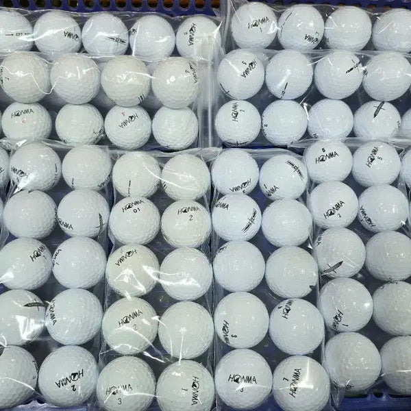 [BUNJANG] Honma Golf Balls (A+ Grade) - 100 Count Lot, Used / 혼마골프공100개(A+급)로스트볼