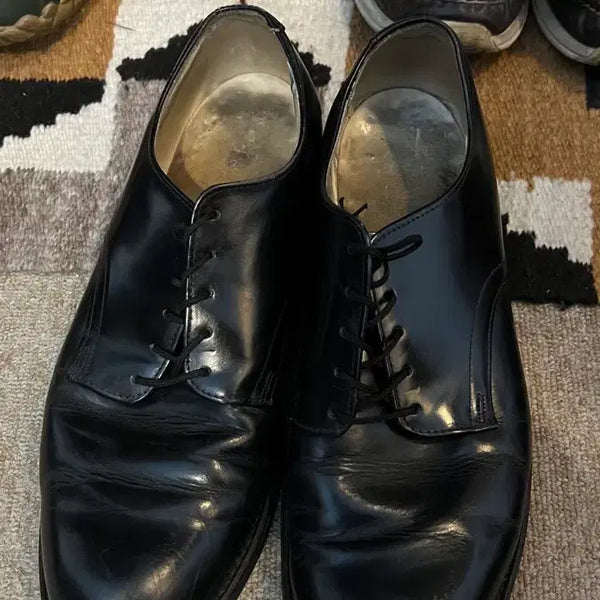 [BUNJANG] US Navy Black Canvas Sneakers / 미 해군 단화