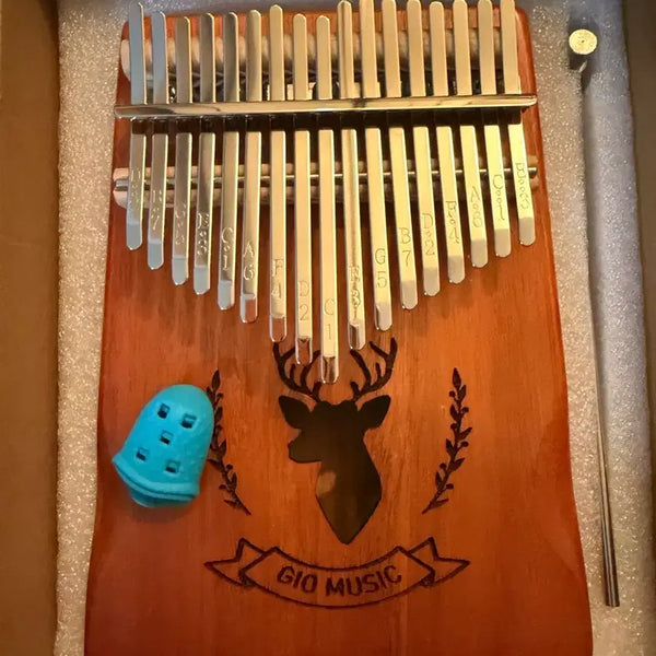 [BUNJANG] 17-Key Kalimba with Deer Engraving / 칼림바