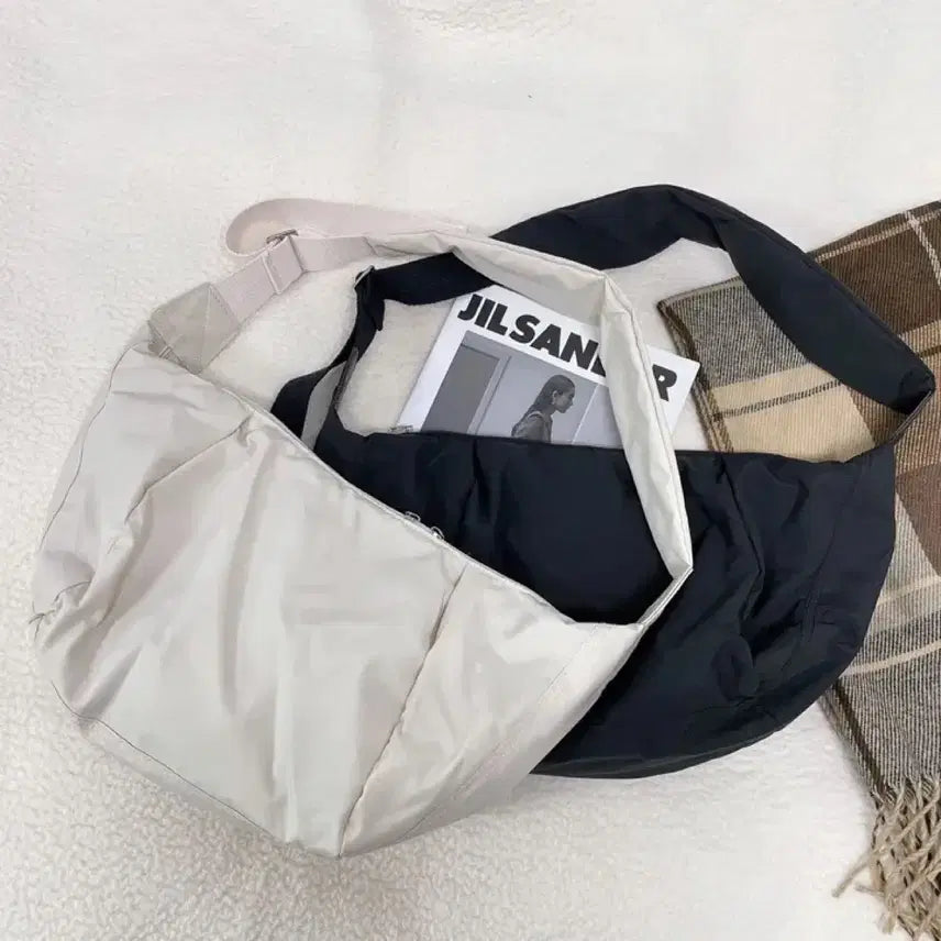 [BUNJANG] Ablley Nylon Shoulder Cross Bag / 에이블리 나일론 숄더 크로스백