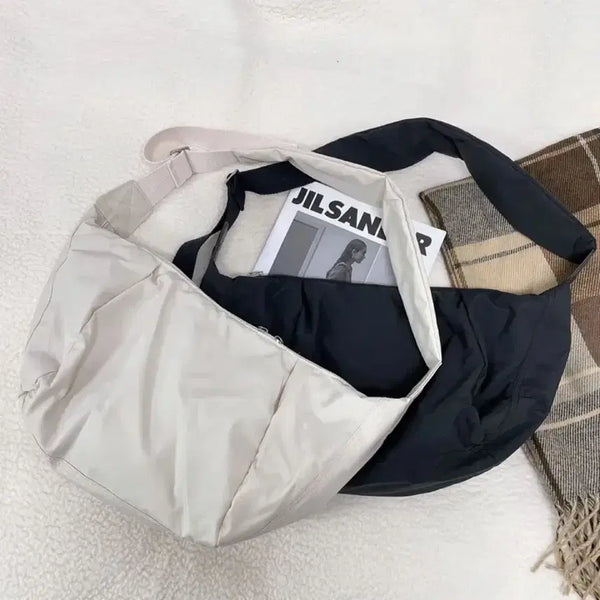 [BUNJANG] Ablley Nylon Shoulder Cross Bag / 에이블리 나일론 숄더 크로스백