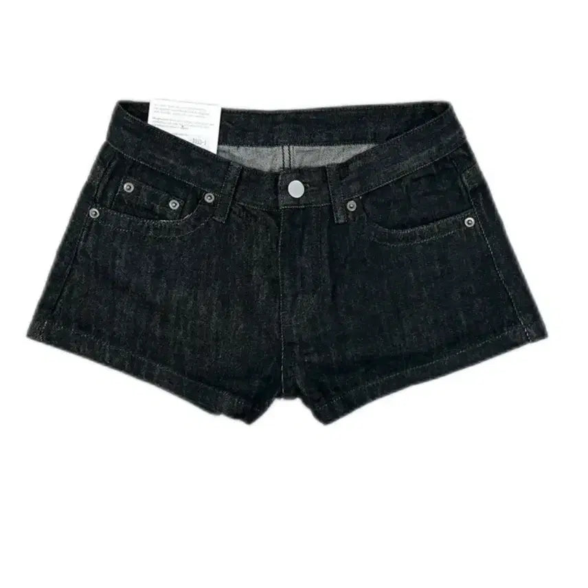 [BUNJANG] Raw Denim A-Line Shorts / 생지 데님 반바지