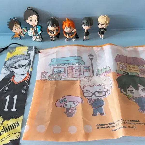 [BUNJANG] Haikyuu!! Gacha Figure Keychains / 하이큐 가챠 피규어키링