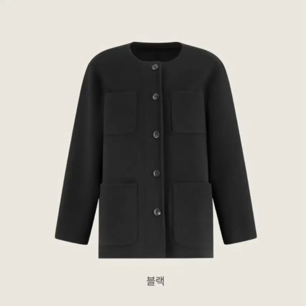 [BUNJANG] YMER Matelda Black Coat / 유메르 마틸다 코트