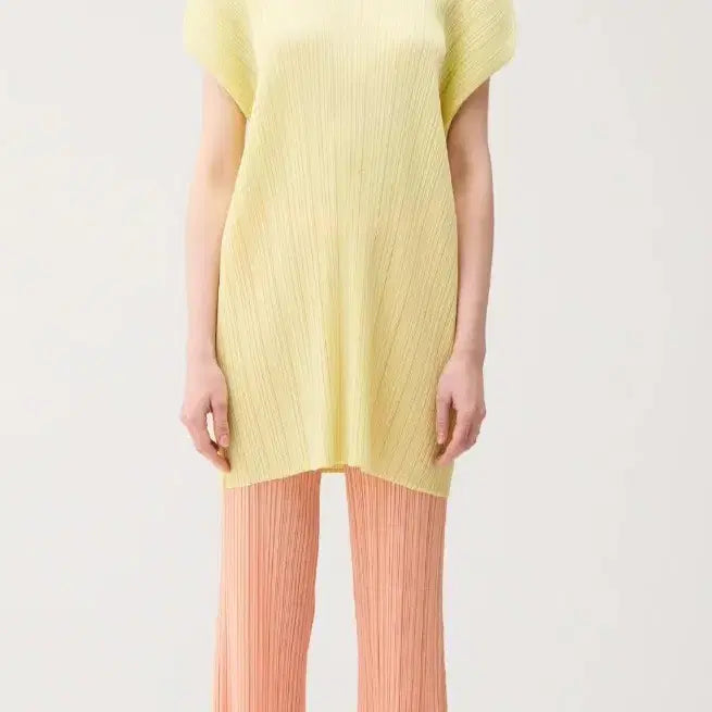 [BUNJANG] Pleats Please Short Sleeve Tunic Black / 플리츠플리즈 반소매튜닉 블랙