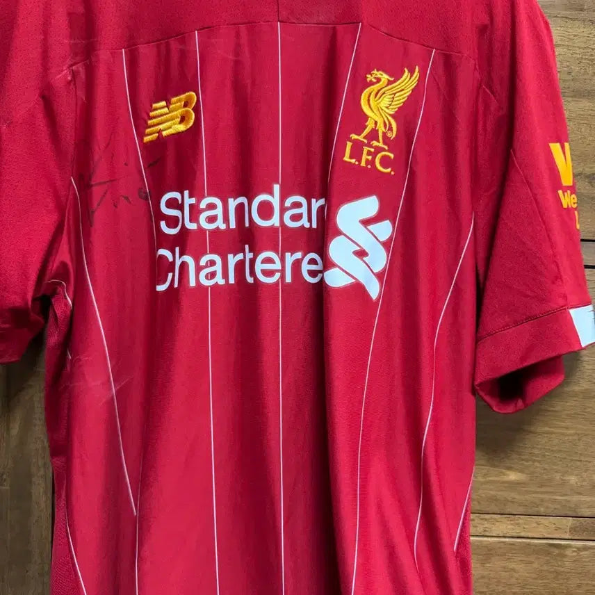[BUNJANG] Liverpool FC 19-20 Home Roberto Firmino Signed Jersey / 19-20 리버풀 홈 리그우승 피르미누 사인 유니폼