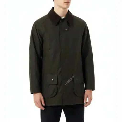 [BUNJANG] Barbour Beaufort Waxed Jacket Sage UK50 XXL / 네고 팍팍! 바버 뷰포트 uk50 xxl