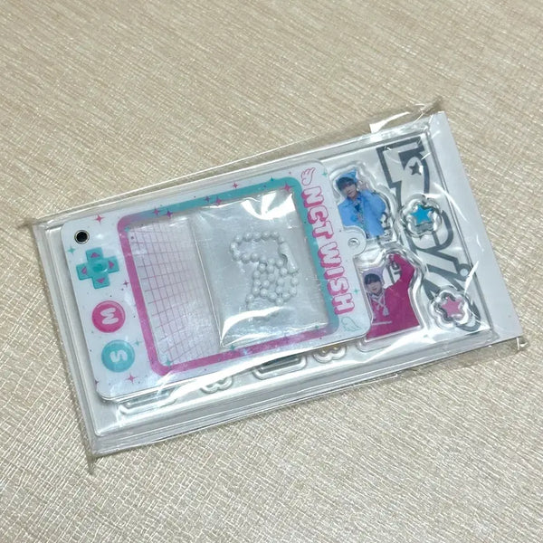 [BUNJANG] NCT WISH Login Acrylic Shaker Keychain / 엔시티위시 로그인 아크릴 쉐이커 키링