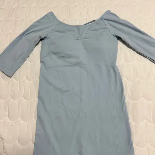 [BUNJANG] Danskin Built-in Cup Workout Top - Blue / (새제품) 단스킨 캡내장 운동복 상의 블루