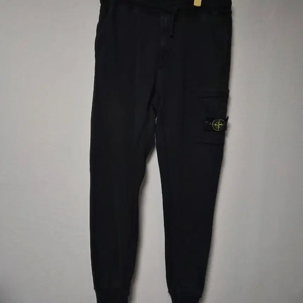 [BUNJANG] Stone Island Jogger Pants Black / 스톤아일랜드 조거 팬츠 블랙