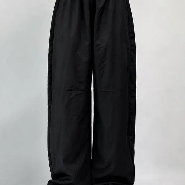 [BUNJANG] Ablie Nylon Wide Pants / 에이블리 나일론 와이드 팬츠