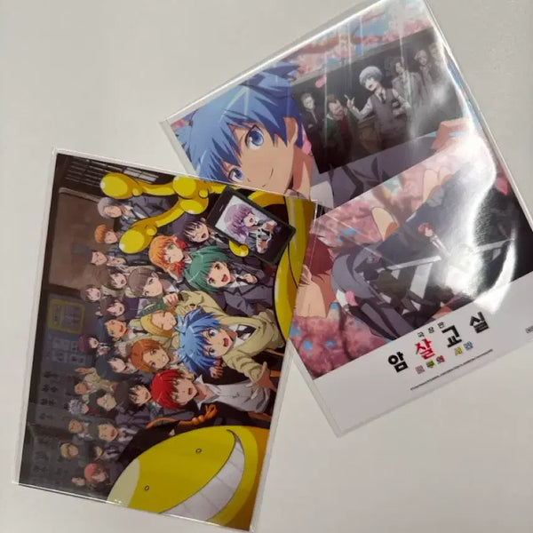 [BUNJANG] Assassination Classroom The Movie Unsealed Illustration Card / 극장판 암살 교실 일러스트 카드 미개봉