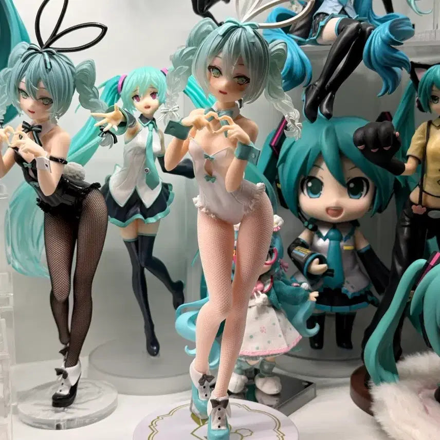 [BUNJANG] RudoDo Hatsune Miku Bunny Girl White Figure / 하츠네 미쿠 루도도 바니걸 화이트 피규어