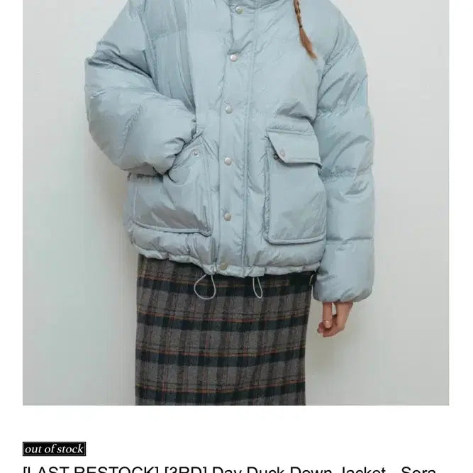 [BUNJANG] Ownmood Day Duck Down Jacket Sora Gray / 온무드 데이패딩 소라그레이 Day Duck Down Jacket