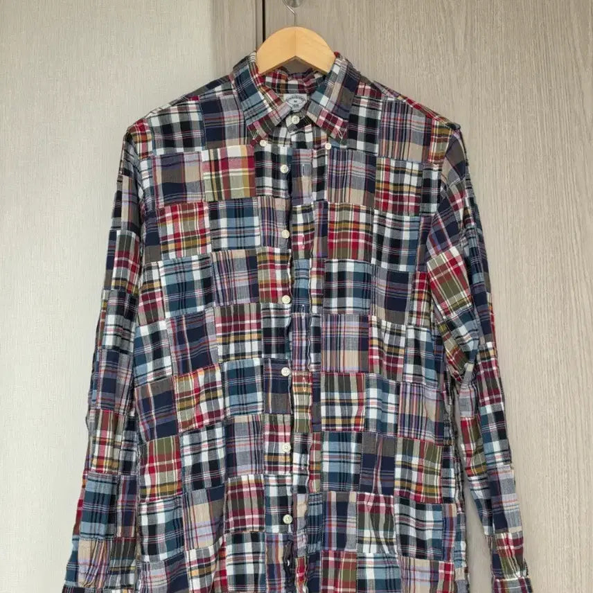[BUNJANG] Brooks Brothers Madras Shirt M (100-103) / 브룩스브라더스 마드라스 셔츠 (m/100-103)