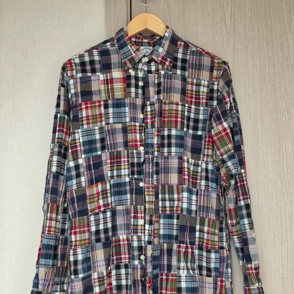 [BUNJANG] Brooks Brothers Madras Shirt M (100-103) / 브룩스브라더스 마드라스 셔츠 (m/100-103)