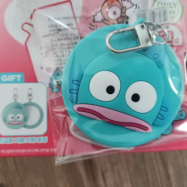 [BUNJANG] MediCube Sanrio Collaboration Hangyodon Mirror Keyring / 올리브영 메디큐브 산리오 콜라보 한교동 거울키링 거울 기링 손거울