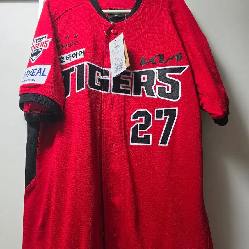 [BUNJANG] Kia Tigers Third Jersey Kim Ho Ryung Player Edition Size 105 / 기아타이거즈 써드 유니폼 105 사이즈