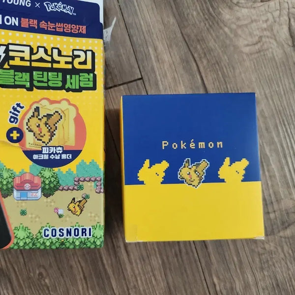 [BUNJANG] Cosnori Pokemon Dot Pikachu Acrylic Storage Holder / 코스노리 포켓몬스터 콜라보 올리브영 피카츄 도트 아크릴 수납 홀더