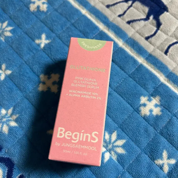 [BUNJANG] Beginn's by Jung Saem Mool Pink Guava Glutathione Trace Serum 30ml / 새상품 / 비긴스 바이 정샘물 핑크 구아바 글루타치온 흔적 세럼